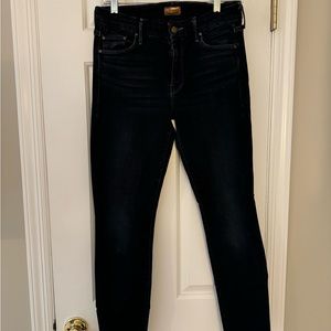 Mother the looker crop size 27 coffee tea or me